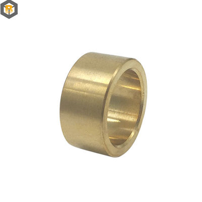 Σύνθετο Custom-Made Brass Shaft Collar Brass Bushings Precision Brass CNC Machine Μέρος