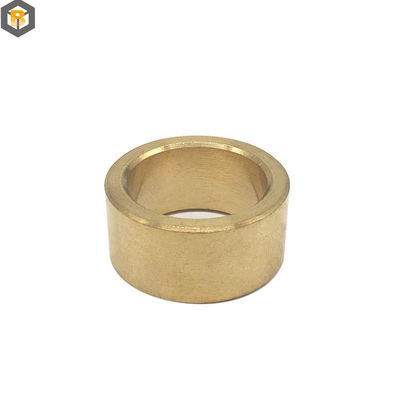 Σύνθετο Custom-Made Brass Shaft Collar Brass Bushings Precision Brass CNC Machine Μέρος