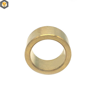 Σύνθετο Custom-Made Brass Shaft Collar Brass Bushings Precision Brass CNC Machine Μέρος