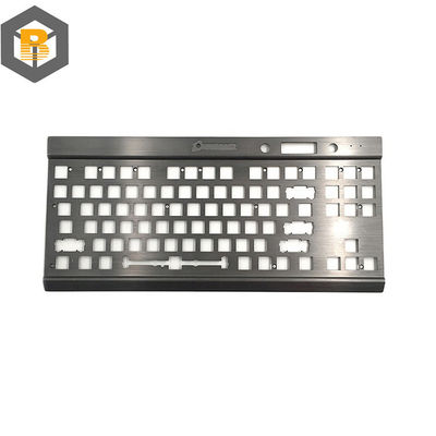 Προσαρμοσμένο από 2D / 3D / σχεδίαση Brass Aluminum Mechanical Keyboard CNC Precision Machining Part