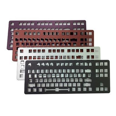 Προσαρμοσμένο από 2D / 3D / σχεδίαση Brass Aluminum Mechanical Keyboard CNC Precision Machining Part