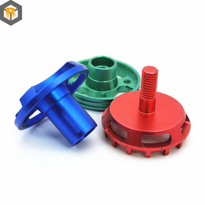 Μηχανολογικά ανταλλακτικά από κράμα Custom CNC Machining Αλουμινένια εξαρτήματα με χρώμα ανωτισμού
