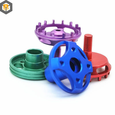 Μηχανολογικά ανταλλακτικά από κράμα Custom CNC Machining Αλουμινένια εξαρτήματα με χρώμα ανωτισμού