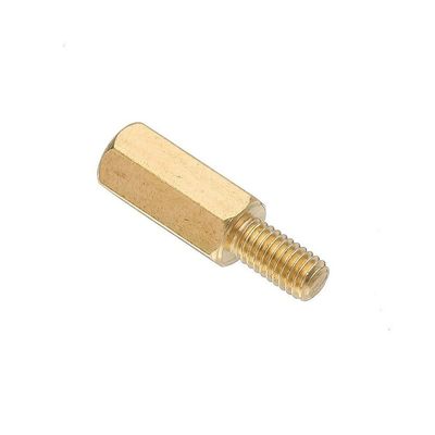 Προσαρμογή με 2D / 3D / σχέδιο CNC Επεξεργασμένο μέταλλο αρσενικό θηλυκό έλξης Hex Bolts Machine Μέρος