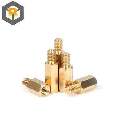 Ανθεκτικό M1.5 M3 M5 M6 Διαχωριστικό Hex Standoffs Μέρος μηχανής Προσαρμοσμένο με 2D / 3D / σχέδιο