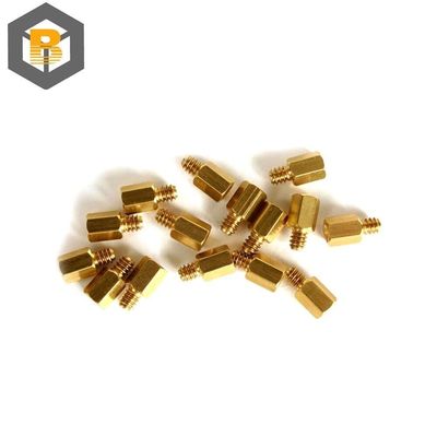 Προσαρμοσμένο Metal Thread Hex M6 Bolt Spacer Machine Μέρος για Προσαρμογή από 2D / 3D / σχέδιο