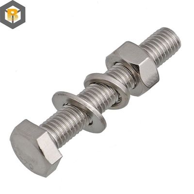 Προσαρμοσμένο από 2D / 3D / σχέδιο Super Alloy Steel 25cr / 2mova / B16 Hex Head Bolt Machine Μέρος