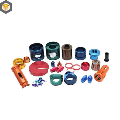 Τμήματα αλουμινίου CNC αλουμινίου Custom με 2D/3D/drawing Anodizing Color Αλουμινίου ανταλλακτικό