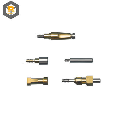 Προσαρμοσμένα οδοντικά εμφυτεύματα Abutment Titanium Alloy Στροφές συγκράτησης Straight Plural Abutment Μέρος επεξεργασίας ακριβείας