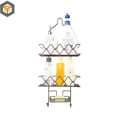 2 Tier Iron Metal Bath Corner Hanging Shower Caddy Custom by 2D/3D/Drawing Αντικατασκευαστικό