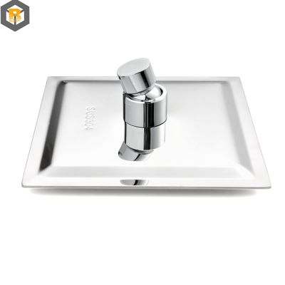 Προσαρμοσμένο από 3D ανοξείδωτο χάλυβα Μεγάλο ακροφύσιο μπάνιο ντους βροχής για υψηλή πίεση
