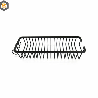 2D Custom Shower Caddy Μαύρο Αδιάβροχο Αδιάβροχο Κελάθι Κελάθι Μεγάλη χωρητικότητα φορτίου