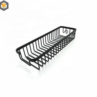 2D Custom Shower Caddy Μαύρο Αδιάβροχο Αδιάβροχο Κελάθι Κελάθι Μεγάλη χωρητικότητα φορτίου