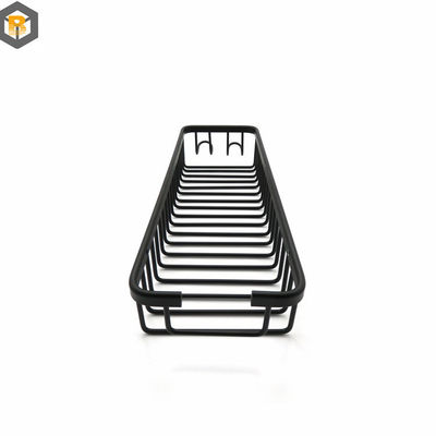 2D Custom Shower Caddy Μαύρο Αδιάβροχο Αδιάβροχο Κελάθι Κελάθι Μεγάλη χωρητικότητα φορτίου