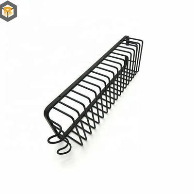 2D Custom Shower Caddy Μαύρο Αδιάβροχο Αδιάβροχο Κελάθι Κελάθι Μεγάλη χωρητικότητα φορτίου