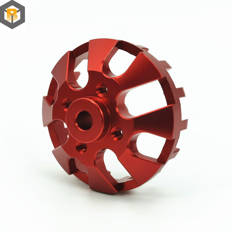Μηχανολογικά ανταλλακτικά από κράμα Custom CNC Machining Αλουμινένια εξαρτήματα με χρώμα ανωτισμού