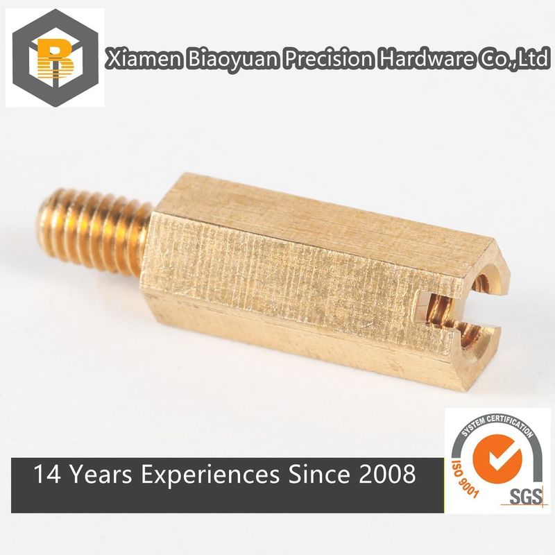 Προσαρμογή με 2D / 3D / σχέδιο CNC Επεξεργασμένο μέταλλο αρσενικό θηλυκό έλξης Hex Bolts Machine Μέρος