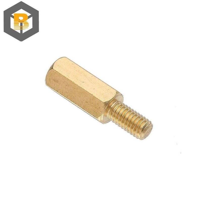 Ανθεκτικό M1.5 M3 M5 M6 Διαχωριστικό Hex Standoffs Μέρος μηχανής Προσαρμοσμένο με 2D / 3D / σχέδιο
